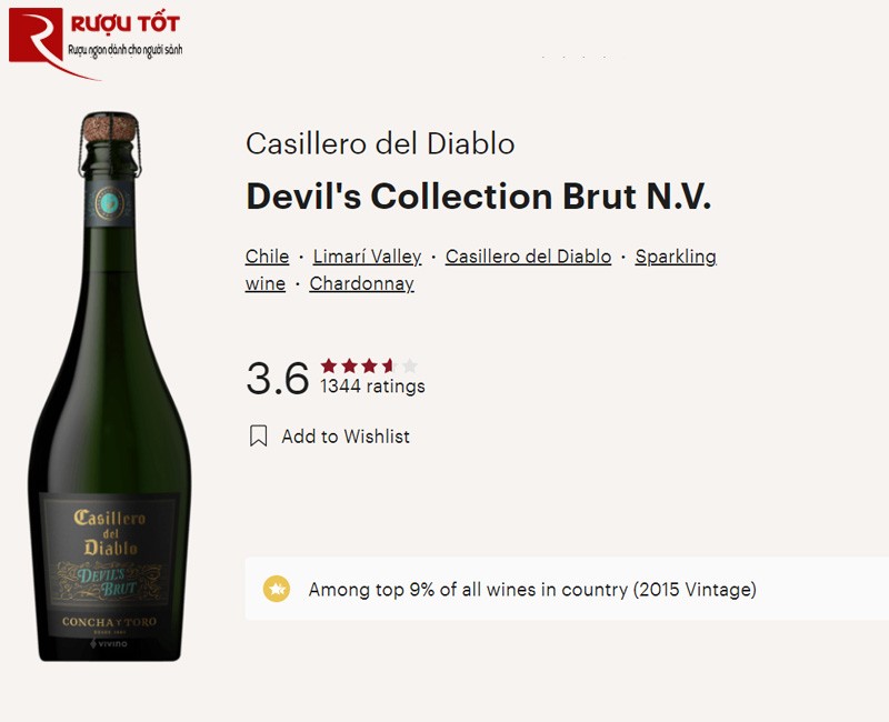 diem so vivino Casillero Del Diablo Devil's Brut