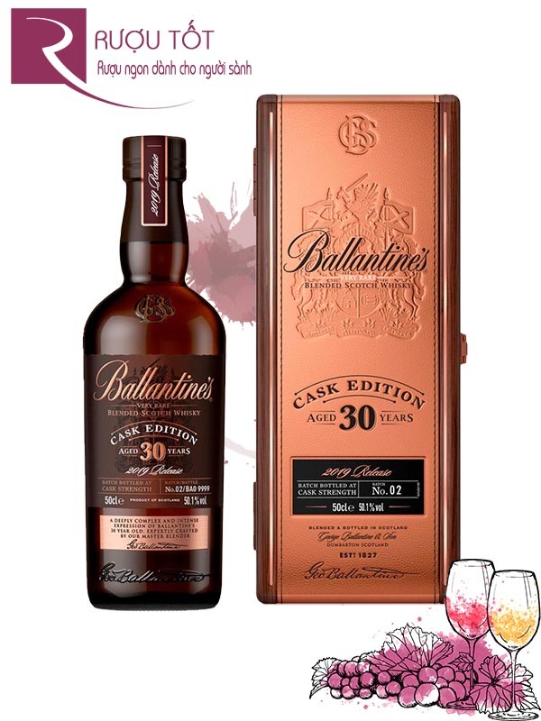 Rượu Ballantines 30 Cask Edition