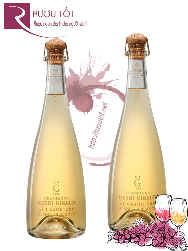 Rượu Champagne Henri Giraud Ay Grand Cru Blanc de Blanc