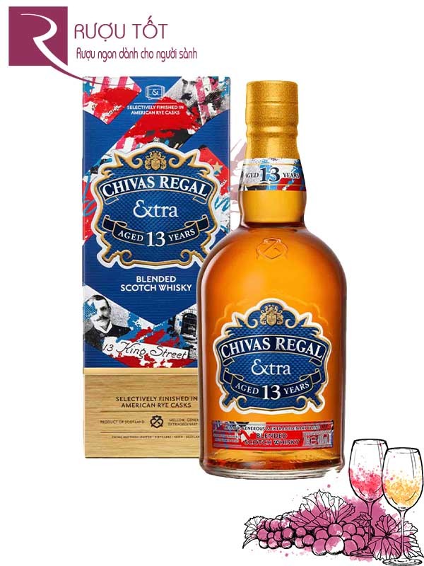 Chivas 13 Extra American Rye Casks