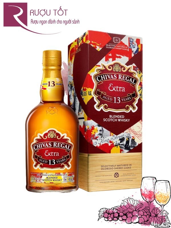 Rượu Chivas 13 Extra Oloroso Sherry Cask