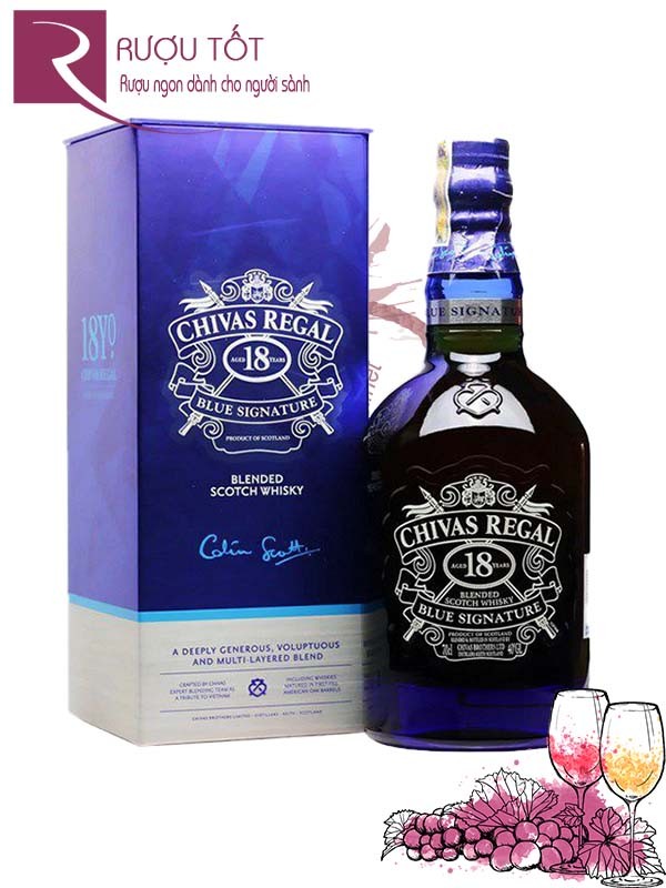 Chivas 18 Blue Signature