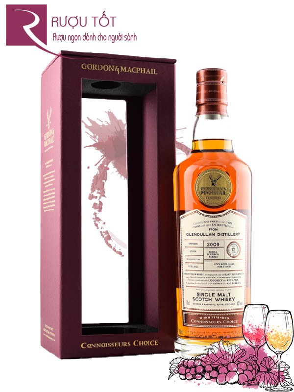 Rượu Whisky Gordon And Macphail Glendullan Distillery 2009