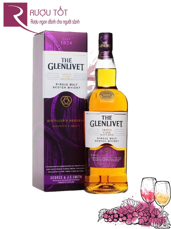 Rượu The Glenlivet Triple Cask Distiller's Reserva