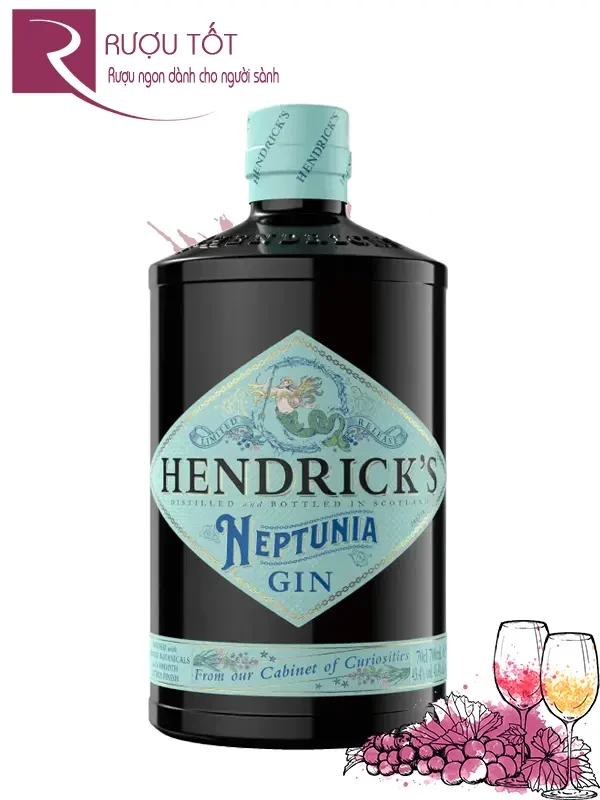 Rượu Gin Neptunia Hendrick's