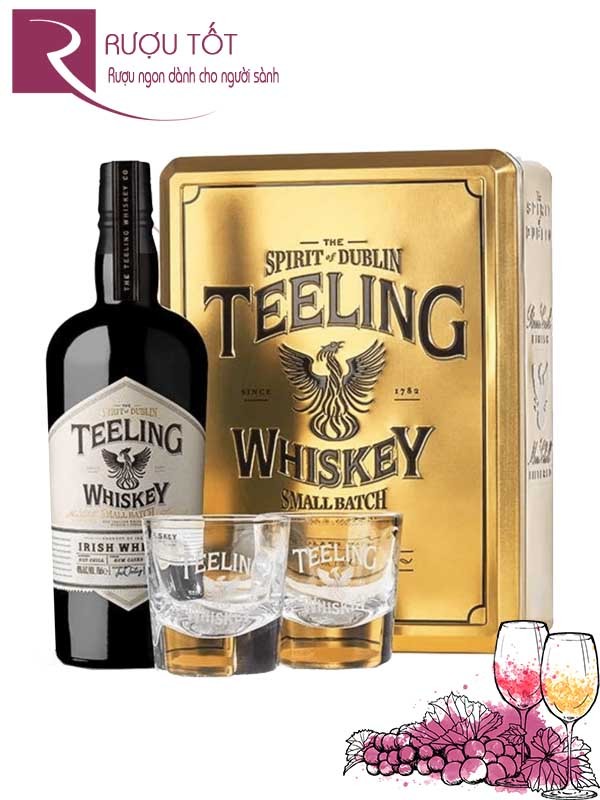 Hộp quà Tết rượu Teeling Small Batch