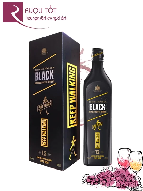 Rượu Johnnie Walker Black Label Limited Edition 700ml