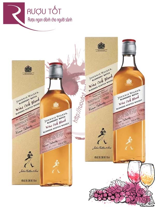 Rượu Johnnie Walker Wine Cask Blended 750ml