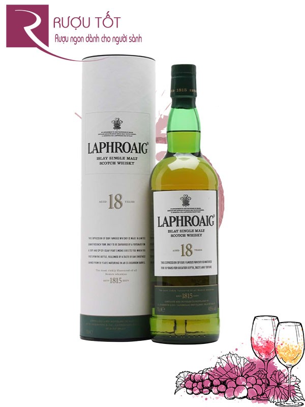 Rượu Laphroaig 18 Years Old