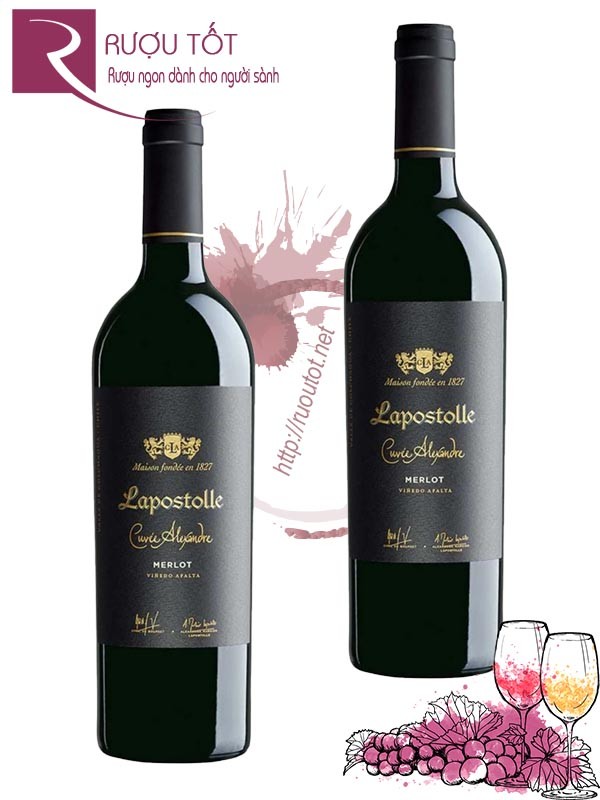 Vang Chile Lapostolle Cuvee Alexandre Merlot