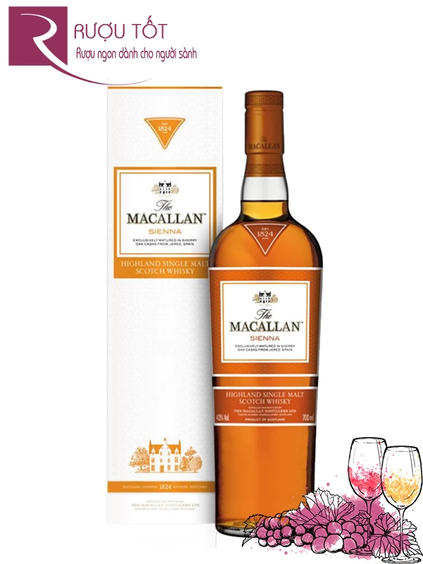 Rượu Macallan Sienna 1824 700ML