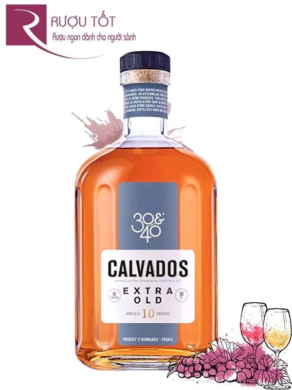 Rượu 30&40 Calvados Extra Old