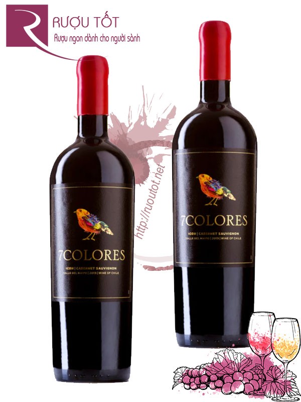 Rượu vang 7 Colores Icon Cabernet Sauvignon