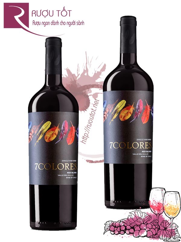 Rượu vang 7Colores Single Vineyard Red Blend