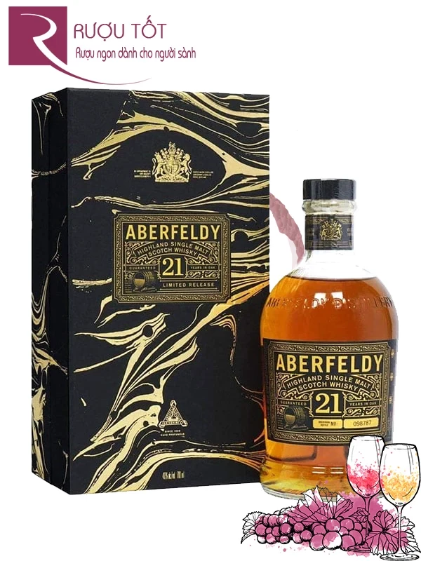 Rượu Aberfeldy 21 Years Old