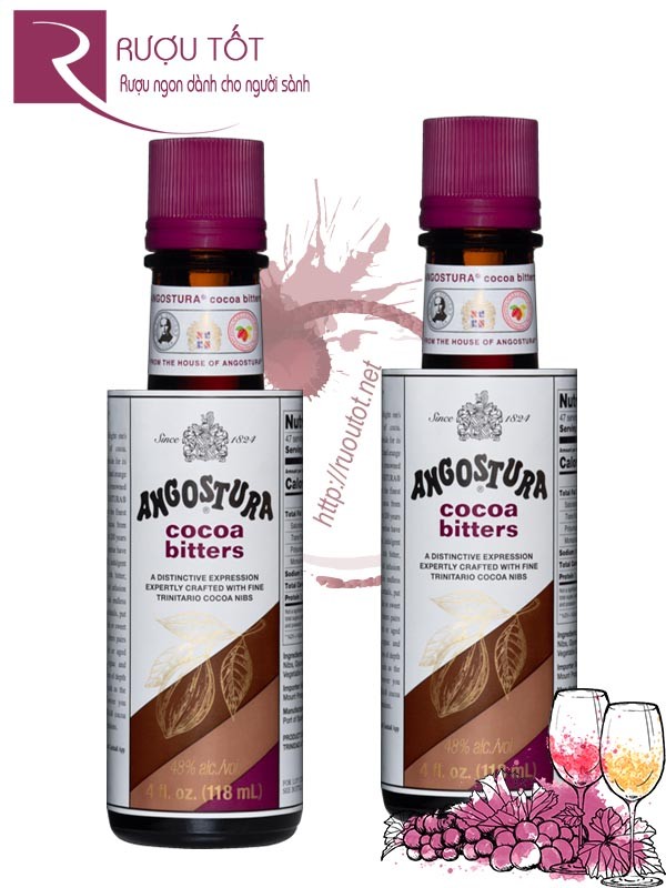 Rượu Mùi Angostura Cocoa Bitters