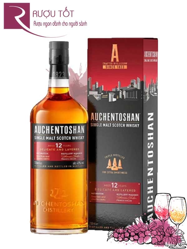 Rượu Auchentoshan 12 năm