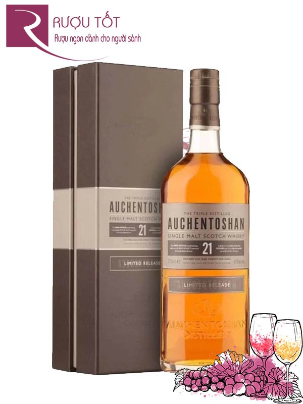 Rượu Auchentoshan 21 năm 700ml