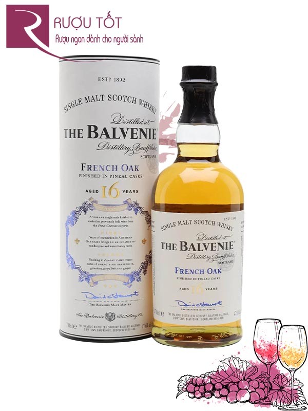 Rượu The Balvenie 16 French Oak