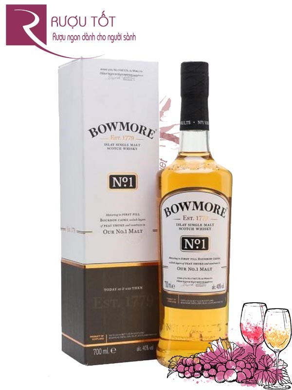 Rượu Bowmore No.1 700ml