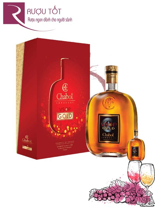 Rượu Chabot Vsop Gold Armagnac