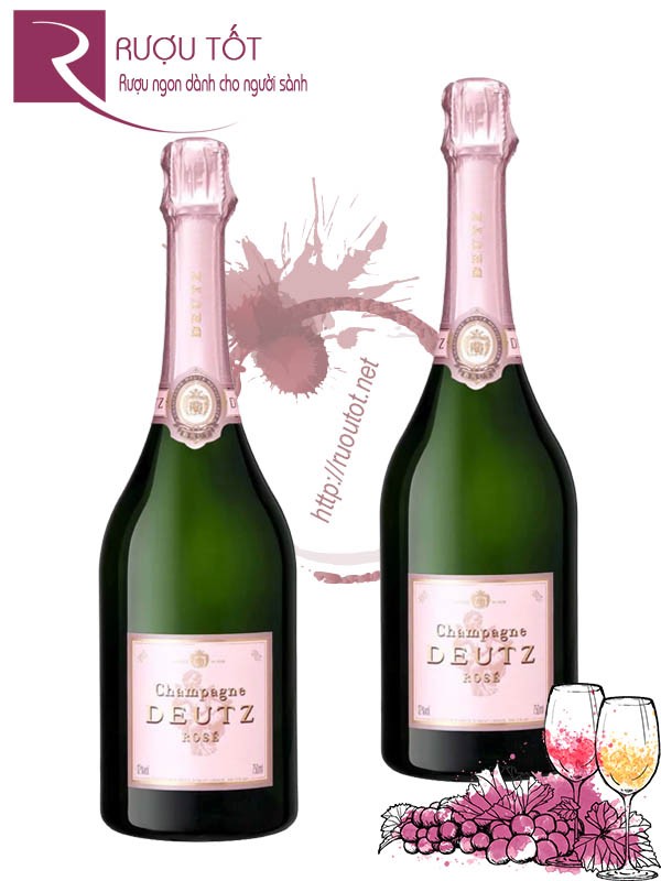 Rượu Champagne Deutz Brut Classic Rose