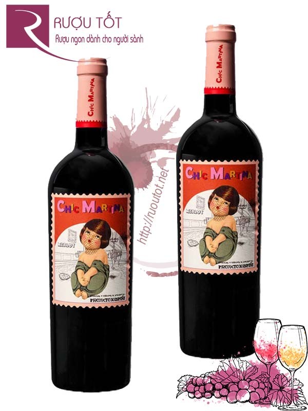 Rượu vang Chic Martina Merlot