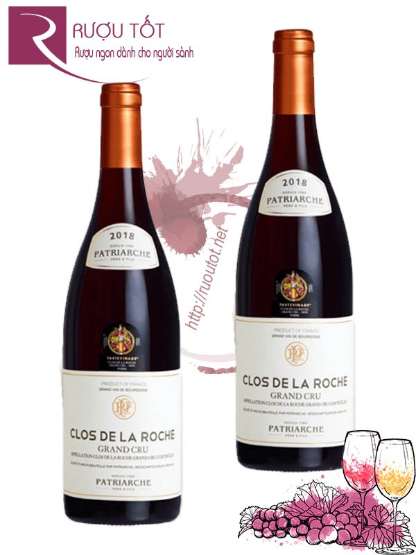 Rượu vang Clos De La Roche Grand Cru Patriarche