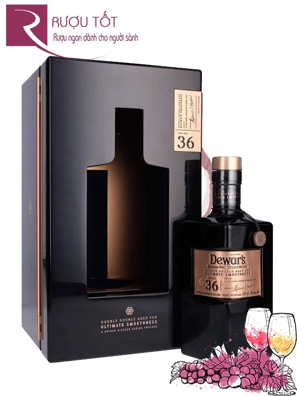 Rượu Dewar's 36 Years Double Double Whisky