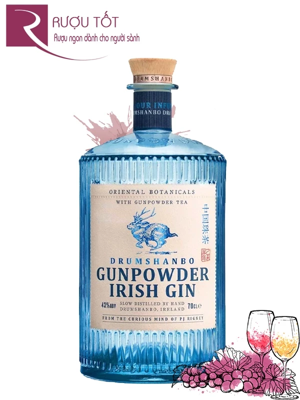 Rượu Drumshanbo Gunpowder Irish Gin 700ml