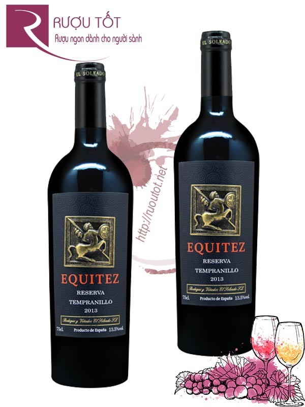 Rượu vang Equitez Reserva Tempranillo