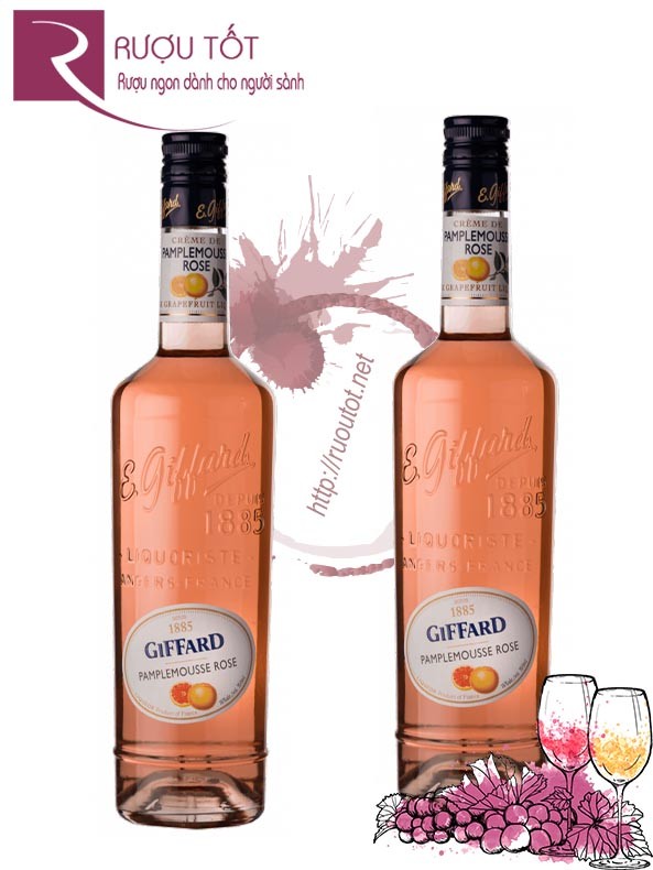 Rượu Mùi Giffard Pamplemousse Rose