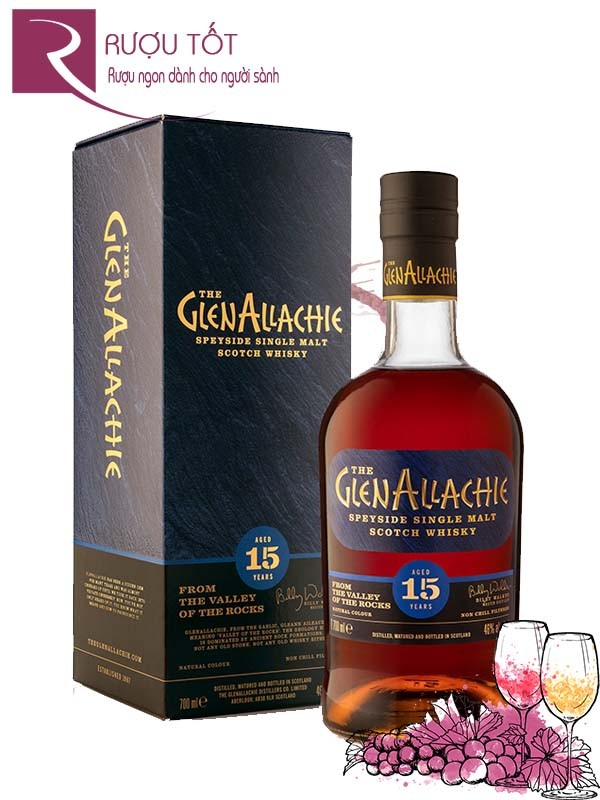 Rượu Whisky Glenallachie 15 YO