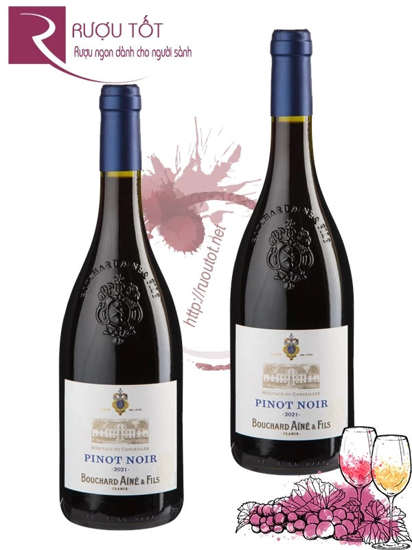 Rượu vang Heritage Du Condeiller Pinot Noir Bouchard Aine & Fils