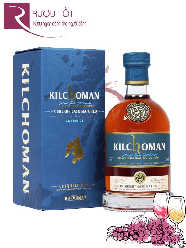 Rượu Kilchoman PX Sherry Cask Matured