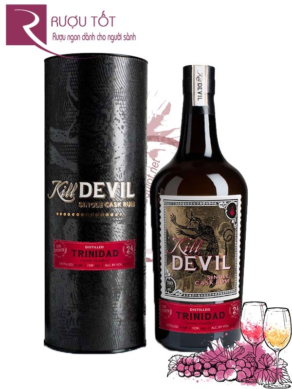 Rượu Rum Kill Devil Trinidad Caroni 24