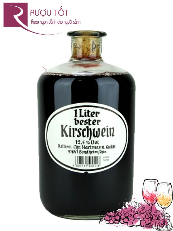 Rượu Cherry Kirschwein 1000ml