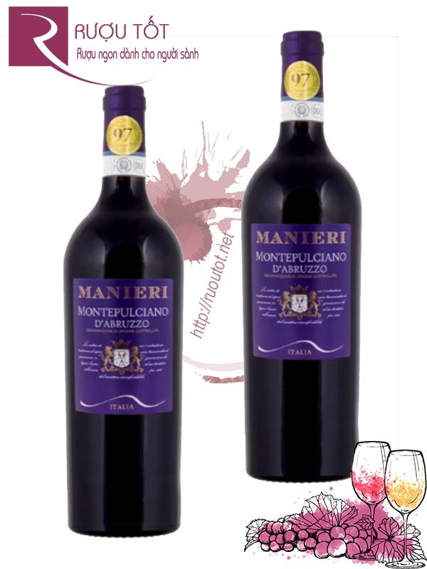 Rượu vang Manieri Montepulciano D’Abruzzo