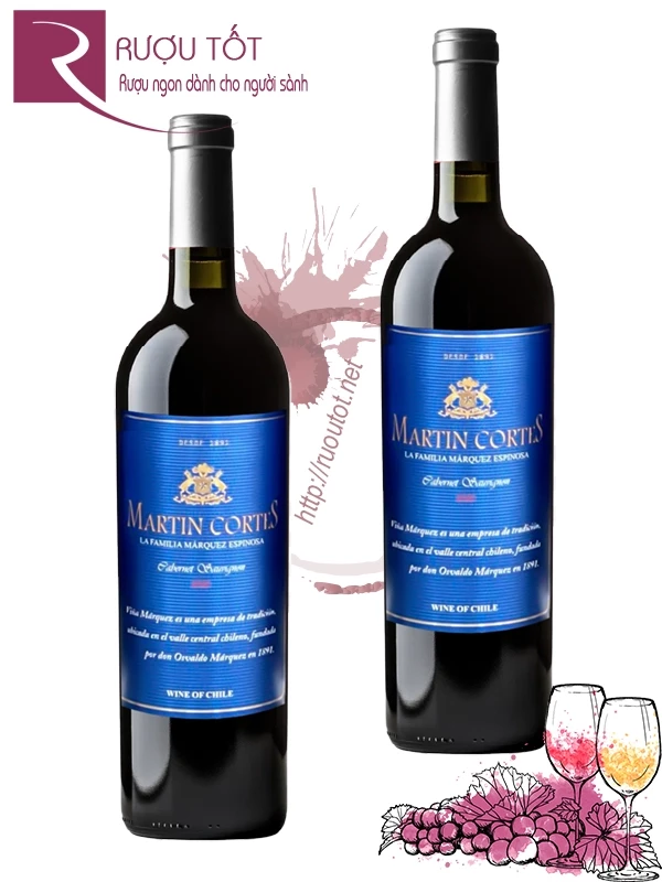 Rượu Vang Martin Cortes 750ml Cabernet Sauvignon