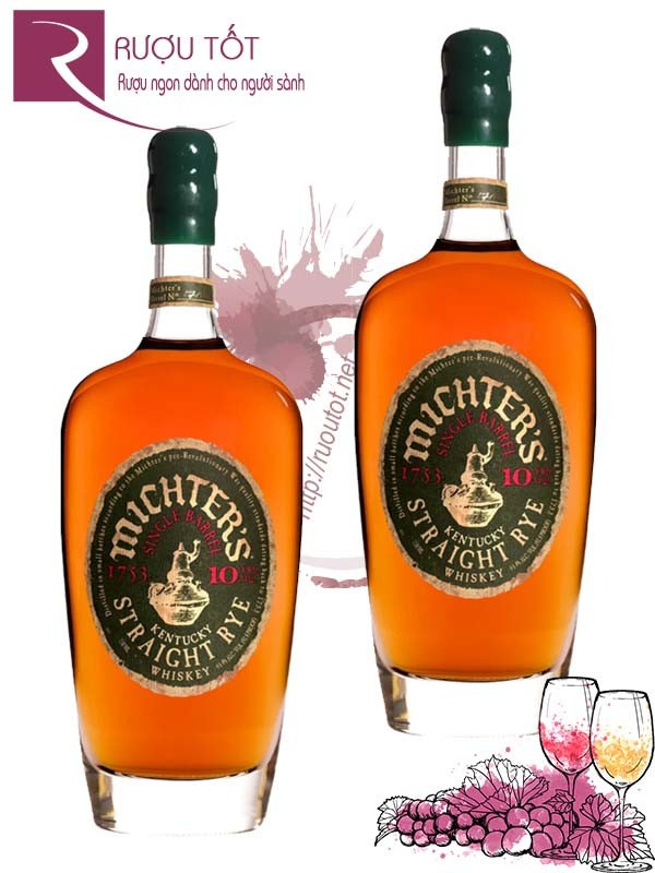 Rượu Michter's 10 Year Old Single Barrel Straight Rye Whiskey