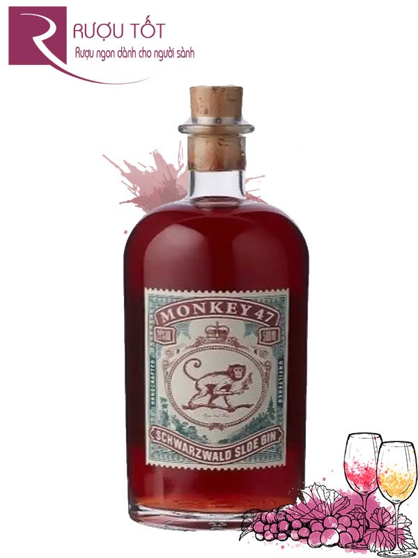 Rượu Monkey 47 Sloe Gin 500ml