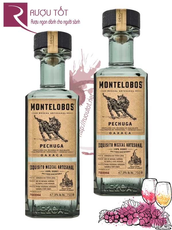 Rượu Mezcal Montelobos Pechuga