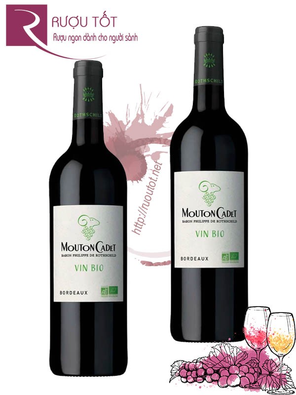 Rượu vang Mouton Cadet Bordeaux Organic