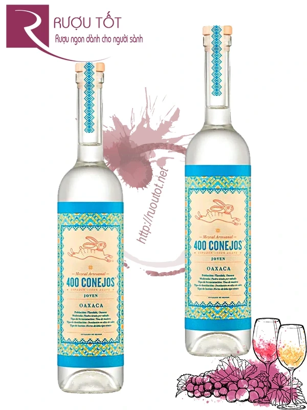 Rượu Mezcal 400 Conejos Joven