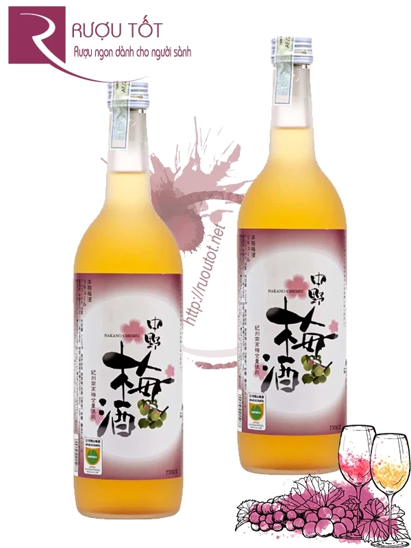 Rượu Nakano Umeshu 720ml