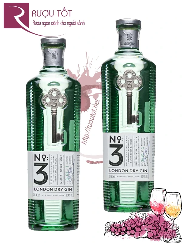 Rượu No.3 London Dry Gin