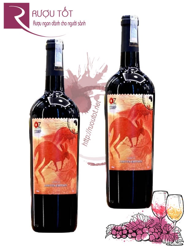 Rượu vang Oz Stamp Limited Edition Shiraz