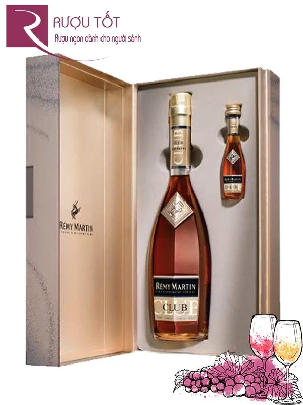 Rượu Remy Martin Club Hộp quà Tết 2025