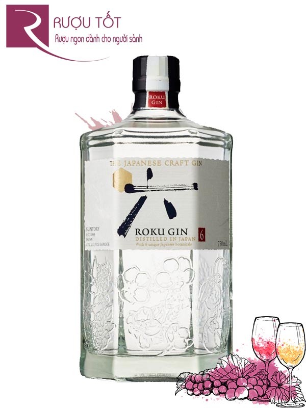 Rượu Roku Gin 700ml