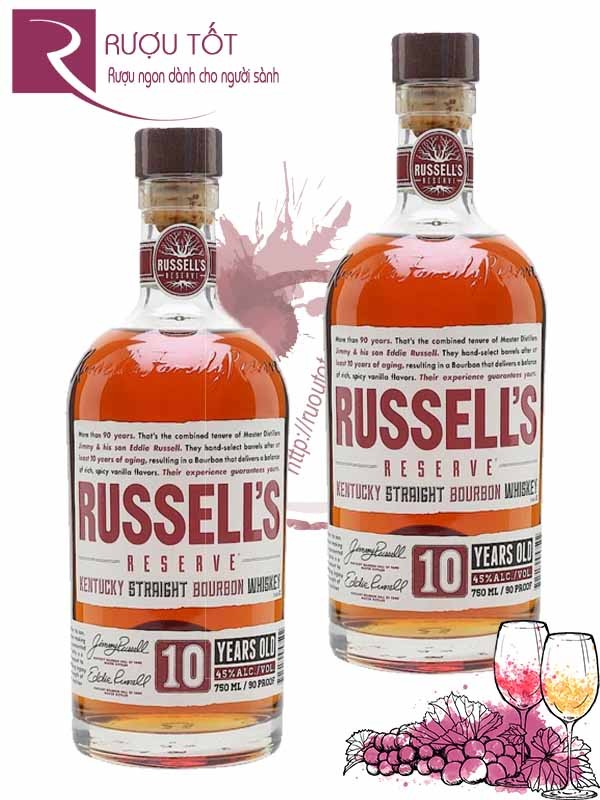 Rượu Russells Reserve 10 năm